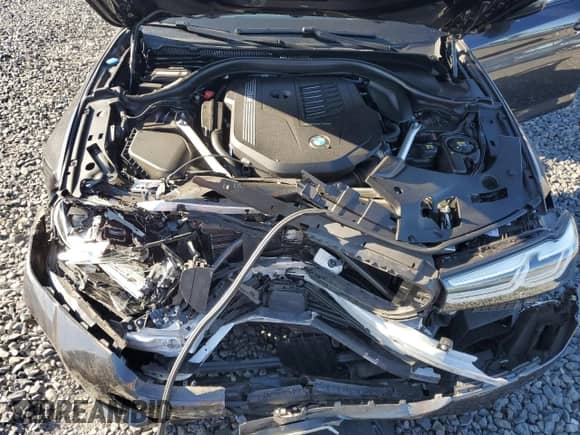 2022 BMW 5 Series 540i xDrive with VIN WBA73BJ01NWX53019, listed as a Copart auction lot 81736525 with Not provided miles and Salvage title. Bid and sale history available at DreamBid. Image 11.