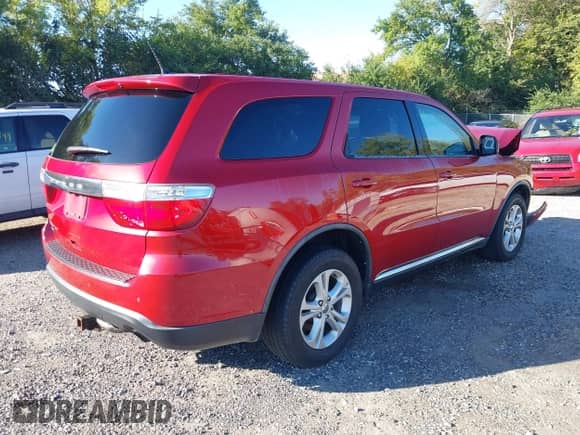 2011 Dodge Durango Express with VIN 1D4RE2GG9BC654233, listed as a IAAI auction lot 43389911 with 212,210 mi miles and . Bid and sale history available at DreamBid. Image 4.