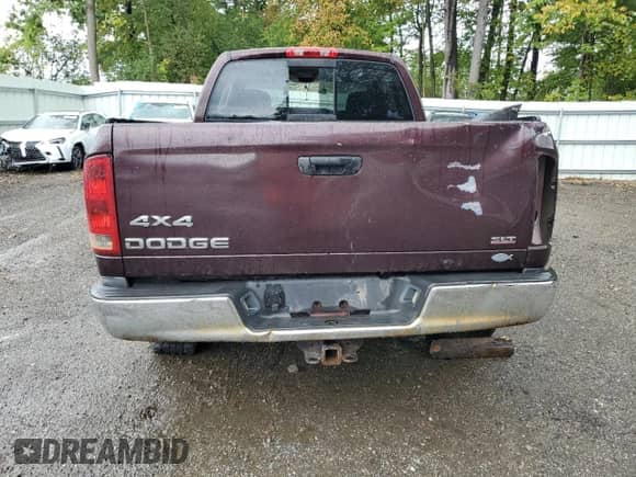 2004 Dodge 1500 SLT with VIN 1D7HU18D24S729413, listed as a Copart auction lot 70360735 with 161,472 mi miles and Salvage title. Bid and sale history available at DreamBid. Image 6.