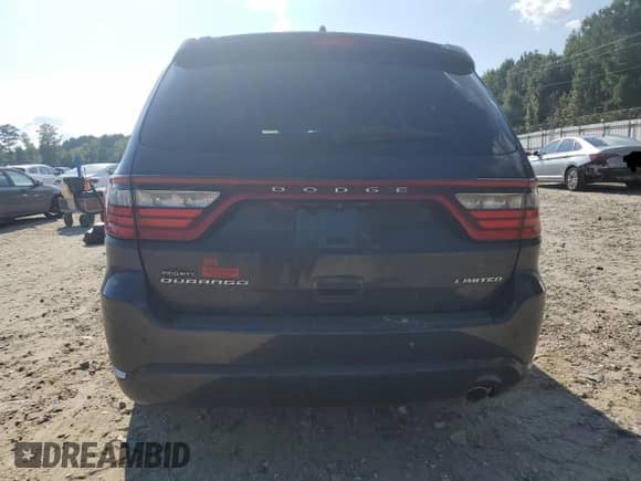 2016 Dodge Durango Limited with VIN 1C4RDHDG0GC308554, listed as a Copart auction lot 70061445 with 167,327 mi miles and Clean title. Bid and sale history available at DreamBid. Image 6.