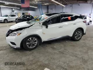 2017 Nissan Murano SL z VIN 5N1AZ2MH7HN150445, wystawiony jako Copart lot #69542495 z przebiegiem Nie podano mil oraz Szkoda całkowita • Salvage title. Historia ofert i sprzedaży dostępna na DreamBid. Obrazek 1.