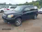 2006 Honda Pilot EX z VIN 2HKYF18496H537122, wystawiony jako IAAI lot #43144273 z przebiegiem 158 945 mil mil oraz . Historia ofert i sprzedaży dostępna na DreamBid. Obrazek 2.