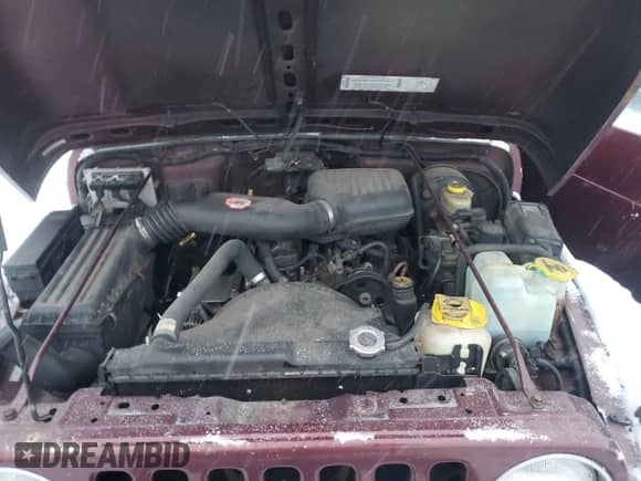 2001 Jeep Wrangler SE with VIN 1J4FA29P41P315163, listed as a Copart auction lot 87490904 with Not provided miles and Clean title. Bid and sale history available at DreamBid. Image 12.