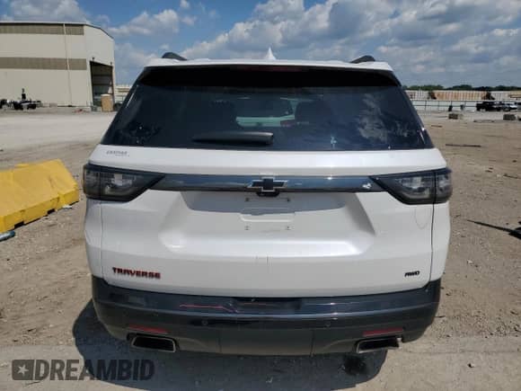 2021 Chevrolet Traverse Premier with VIN 1GNEVKKW3MJ116921, listed as a Copart auction lot 55398225 with 72,634 mi miles and Salvage title. Bid and sale history available at DreamBid. Image 6.