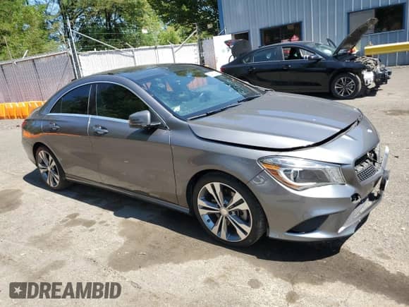 2016 Mercedes-Benz CLA 250 with VIN WDDSJ4GB5GN318414, listed as a Copart auction lot 66415225 with 84,321 mi miles and Salvage title. Bid and sale history available at DreamBid. Image 4.