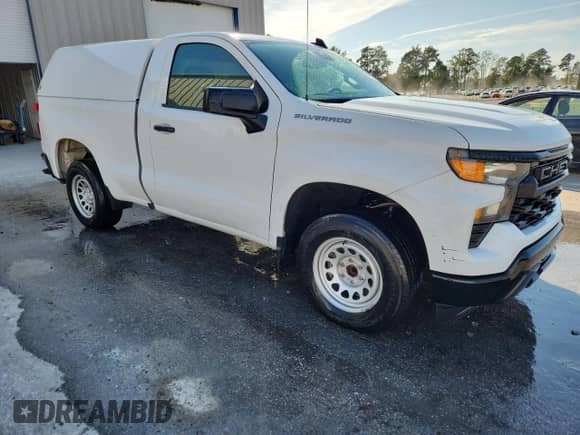 2023 Chevrolet Silverado 1500 Work Truck with VIN 3GCNAAEK7PG351819, listed as a Copart auction lot 81416935 with 182,855 mi miles and Clean title. Bid and sale history available at DreamBid. Image 4.
