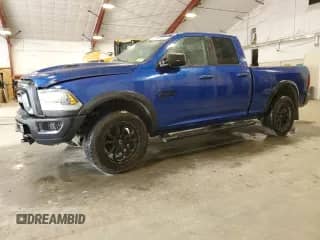 2019 Ram 1500 Warlock z VIN 1C6RR7GGXKS721854, wystawiony jako Copart lot #67297405 z przebiegiem 187 647 mil mil oraz Czysty tytuł • Clean title. Historia ofert i sprzedaży dostępna na DreamBid. Obrazek 1.