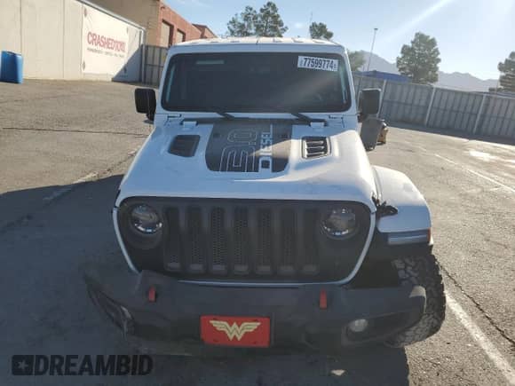 2023 Jeep Wrangler Rubicon Farout z VIN 1C4JJXFM2PW588219, wystawiony jako Copart lot #77599774 z przebiegiem 38 914 mil mil oraz Szkoda całkowita • Salvage title. Historia ofert i sprzedaży dostępna na DreamBid. Obrazek 5.