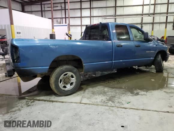 2003 Dodge RAM with VIN 1D7KU28C13J553994, listed as a Copart auction lot 87731975 with 333,643 mi miles and Salvage title. Bid and sale history available at DreamBid. Image 3.