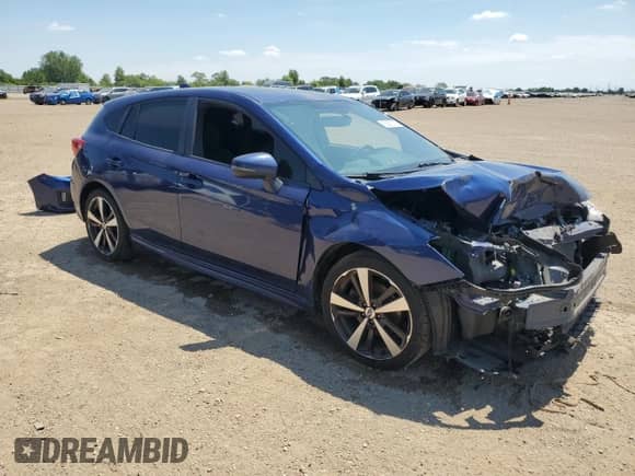 2018 Subaru Impreza Special Sports with VIN 4S3GTAM66J3721479, listed as a Copart auction lot 63615705 with 96,665 mi miles and Salvage title. Bid and sale history available at DreamBid. Image 4.