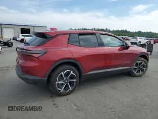 2025 Chevrolet Equinox EV LT1 w/PCY с VIN 3GN7DMRP7SS184981, выставлен на аукционе Copart как лот 63158625 с пробегом 1 886 миль миль и Списание • Salvage title. История ставок и продаж доступна на DreamBid. Изображение 3.