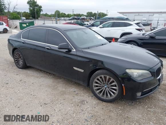 2012 BMW 7 Series 740Li with VIN WBAKB4C54CC575378, listed as a IAAI auction lot 42753397 with 174,031 mi miles and . Bid and sale history available at DreamBid. Image 1.