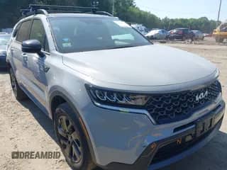2023 Kia Sorento X-Line S with VIN 5XYRLDLC5PG230262, listed as a IAAI auction lot 42818071 with 26,523 mi miles and . Bid and sale history available at DreamBid. Image 1.