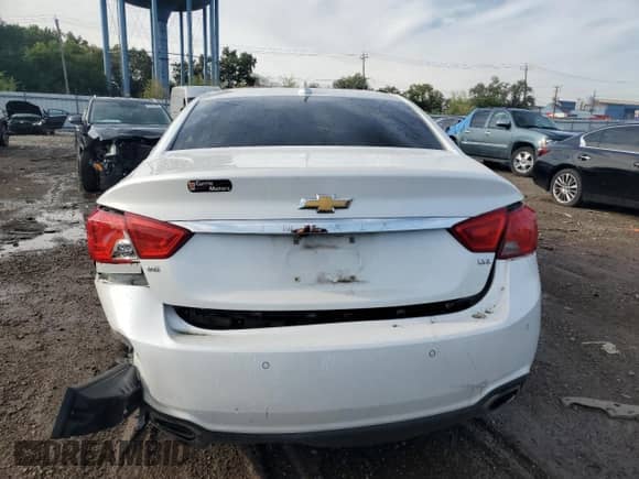 2015 Chevrolet Impala LTZ with VIN 1G1165S30FU123489, listed as a Copart auction lot 81424385 with 96,902 mi miles and Salvage title. Bid and sale history available at DreamBid. Image 6.