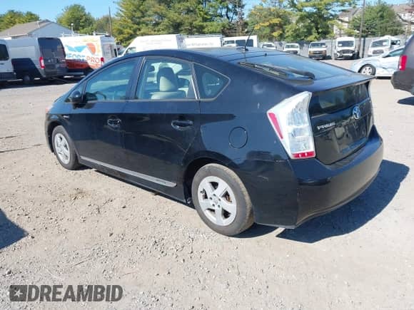 2011 Toyota Prius I with VIN JTDKN3DU0B1412005, listed as a IAAI auction lot 43360184 with 179,823 mi miles and . Bid and sale history available at DreamBid. Image 3.