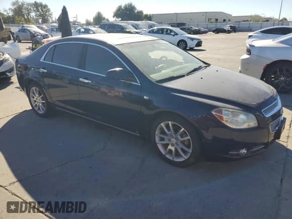 2008 Chevrolet Malibu LTZ with VIN 1G1ZK57778F162565, listed as a Copart auction lot 85774125 with 114,909 mi miles and Clean title. Bid and sale history available at DreamBid. Image 4.