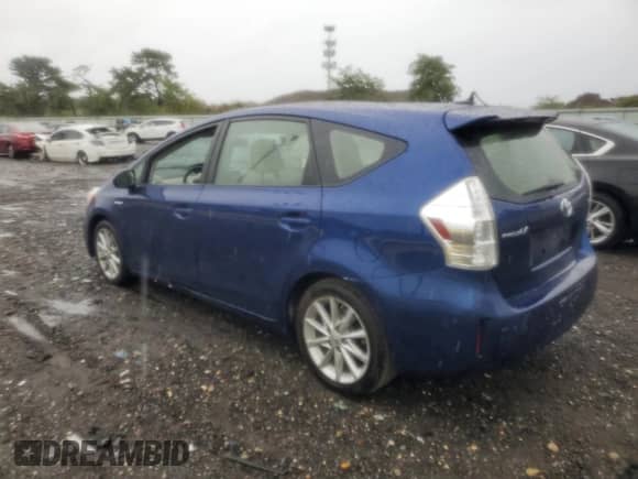 2012 Toyota Prius Two with VIN JTDZN3EU1C3134363, listed as a Copart auction lot 85357005 with Not provided miles and Salvage title. Bid and sale history available at DreamBid. Image 2.