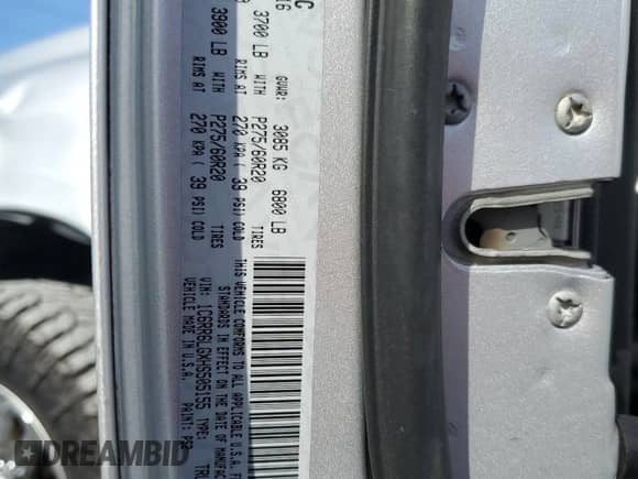 2017 Ram 1500 Big Horn z VIN 1C6RR6LGXHS505155, wystawiony jako Copart lot #64486065 z przebiegiem 149 100 mil mil oraz Nie do naprawy • Non repairable. Historia ofert i sprzedaży dostępna na DreamBid. Obrazek 13.