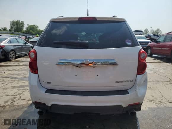 2012 Chevrolet Equinox 1LT with VIN 2GNFLDE5XC6378522, listed as a Copart auction lot 57353195 with 215,975 mi miles and Salvage title. Bid and sale history available at DreamBid. Image 6.