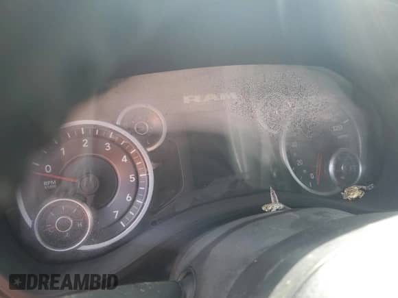 2021 Ram 1500 Big Horn with VIN 1C6RREFG3MN503441, listed as a Copart auction lot 74423164 with Not provided miles and Salvage title. Bid and sale history available at DreamBid. Image 9.