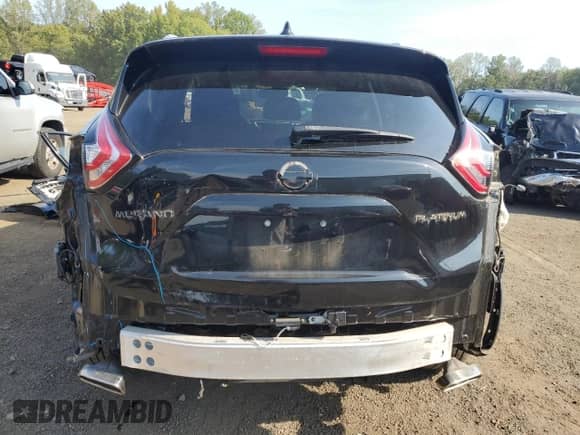 2018 Nissan Murano SV z VIN 5N1AZ2MG6JN151857, wystawiony jako Copart lot #81412865 z przebiegiem 51 484 mil mil oraz Szkoda całkowita • Salvage title. Historia ofert i sprzedaży dostępna na DreamBid. Obrazek 6.