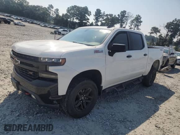 2020 Chevrolet Silverado 1500 LT Trail Boss with VIN 1GCPYFEDXLZ288860, listed as a Copart auction lot 81225455 with 138,945 mi miles and Salvage title. Bid and sale history available at DreamBid. Image 1.