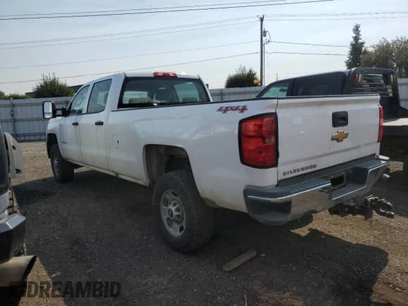 2017 Chevrolet Silverado 2500HD Work Truck with VIN 1GC1KUEG0HF185588, listed as a Copart auction lot 70570185 with 129,179 mi miles and Clean title. Bid and sale history available at DreamBid. Image 2.