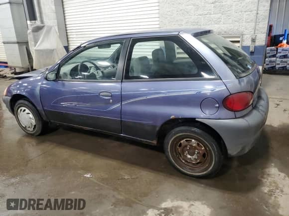 1998 Chevrolet Metro с VIN 2C1MR2265W6701862, выставлен на аукционе Copart как лот 89058065 с пробегом 197 736 миль миль и Списание • Salvage title. История ставок и продаж доступна на DreamBid. Изображение 2.