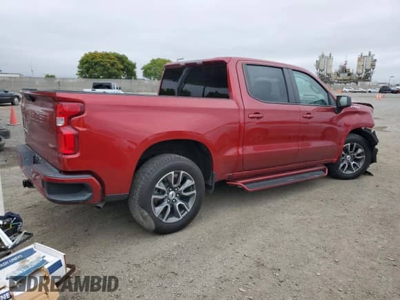 2023 Chevrolet Silverado 1500 RST z VIN 1GCPADED7PZ165418, wystawiony jako Copart lot #60084825 z przebiegiem Nie podano mil oraz Szkoda całkowita • Salvage title. Historia ofert i sprzedaży dostępna na DreamBid. Obrazek 3.