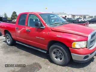 2005 Dodge 1500 SLT with VIN 1D7HA18N65J530793, listed as a IAAI auction lot 42596054 with 217,930 mi miles and . Bid and sale history available at DreamBid. Image 1.