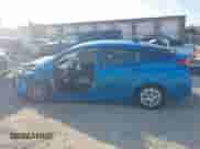 2021 Toyota Prius L Eco with VIN JTDKAMFU1M3136133, listed as a IAAI auction lot 43285926 with 49,911 mi miles and . Bid and sale history available at DreamBid. Image 13.