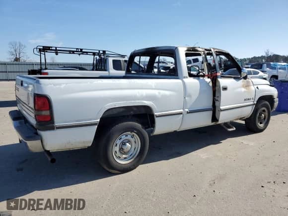 1997 Dodge 1500 with VIN 3B7HC13Y1VG775492, listed as a Copart auction lot 43548685 with Not provided miles and Salvage title. Bid and sale history available at DreamBid. Image 3.