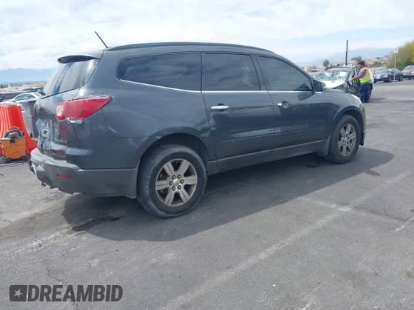 2011 Chevrolet Traverse 1LT with VIN 1GNKVGED4BJ349777, listed as a IAAI auction lot 42200790 with 315,602 mi miles and . Bid and sale history available at DreamBid. Image 4.
