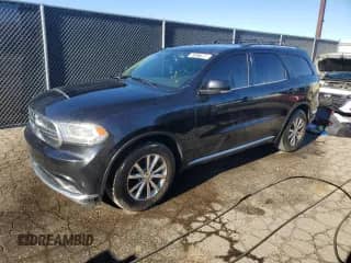 2015 Dodge Durango Limited with VIN 1C4RDHDG7FC863807, listed as a Copart auction lot 87371905 with 180,600 mi miles and Clean title. Bid and sale history available at DreamBid. Image 1.