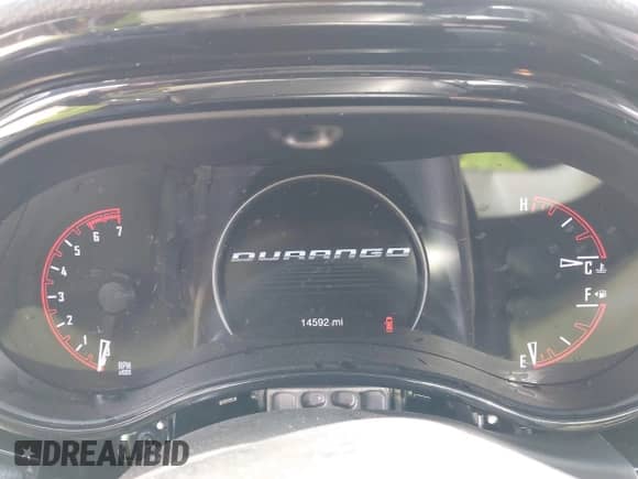 2023 Dodge Durango R/T Plus z VIN 1C4SDHCT7PC686970, wystawiony jako IAAI lot #42156304 z przebiegiem 14 592 mil mil oraz . Historia ofert i sprzedaży dostępna na DreamBid. Obrazek 7.