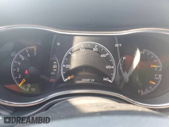 2016 Jeep Grand Cherokee Summit with VIN 1C4RJFJG6GC349482, listed as a Copart auction lot 64994085 with 125,457 mi miles and Salvage title. Bid and sale history available at DreamBid. Image 9.