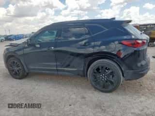 2021 Chevrolet Blazer RS z VIN 3GNKBERS9MS583842, wystawiony jako Copart lot #71170695 z przebiegiem 31 567 mil mil oraz Szkoda całkowita • Salvage title. Historia ofert i sprzedaży dostępna na DreamBid. Obrazek 2.