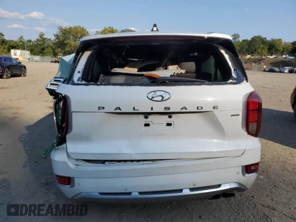 2021 Hyundai Palisade Calligraphy с VIN KM8R7DHE1MU299261, выставлен на аукционе Copart как лот 71283104 с пробегом 76 583 миль миль и Списание • Salvage title. История ставок и продаж доступна на DreamBid. Изображение 6.