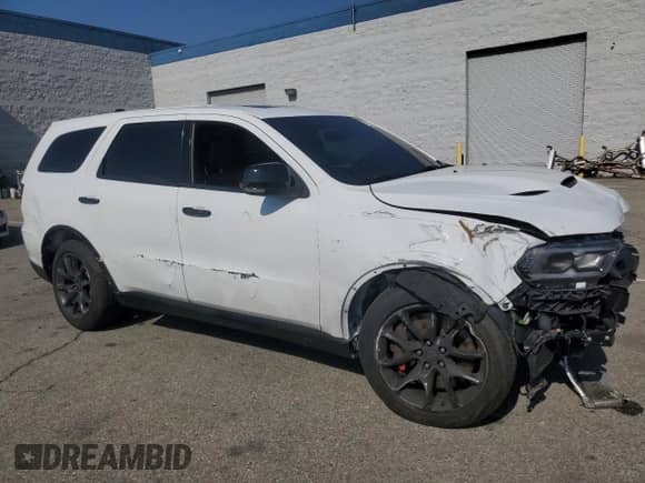 2024 Dodge Durango SRT Hellcat Premium with VIN 1C4SDJH91RC208955, listed as a Copart auction lot 52128515 with 7,926 mi miles and Salvage title. Bid and sale history available at DreamBid. Image 4.