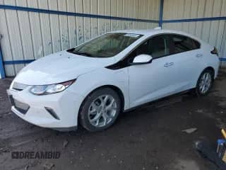 2017 Chevrolet Volt Premier с VIN 1G1RB6S51HU171348, выставлен на аукционе Copart как лот 81052045 с пробегом 91 969 миль миль и Списание • Salvage title. История ставок и продаж доступна на DreamBid. Изображение 1.