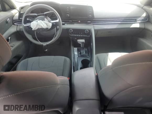 2022 Hyundai Elantra SEL with VIN 5NPLM4AGXNH059622, listed as a Copart auction lot 80485565 with 45,587 mi miles and Salvage title. Bid and sale history available at DreamBid. Image 8.