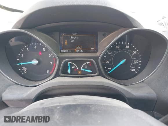 2017 Ford Escape Titanium with VIN 1FMCU9J9XHUD90656, listed as a IAAI auction lot 43216695 with 109,897 mi miles and . Bid and sale history available at DreamBid. Image 7.