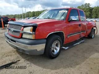 2003 Chevrolet Silverado 1500 LS with VIN 1GCEC19V83Z183164, listed as a Copart auction lot 81764795 with 160,215 mi miles and Salvage title. Bid and sale history available at DreamBid. Image 1.