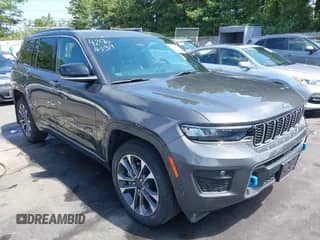 2024 Jeep Grand Cherokee Overland with VIN 1C4RJYD66RC109754, listed as a IAAI auction lot 42964139 with 12,737 mi miles and . Bid and sale history available at DreamBid. Image 1.
