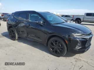 2021 Chevrolet Blazer RS z VIN 3GNKBERS1MS576271, wystawiony jako Copart lot #85482145 z przebiegiem 57 090 mil mil oraz Szkoda całkowita • Salvage title. Historia ofert i sprzedaży dostępna na DreamBid. Obrazek 4.