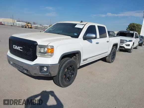2014 GMC Sierra 1500 SLT z VIN 3GTU2VEC2EG155728, wystawiony jako IAAI lot #43329592 z przebiegiem 327 887 mil mil oraz . Historia ofert i sprzedaży dostępna na DreamBid. Obrazek 2.