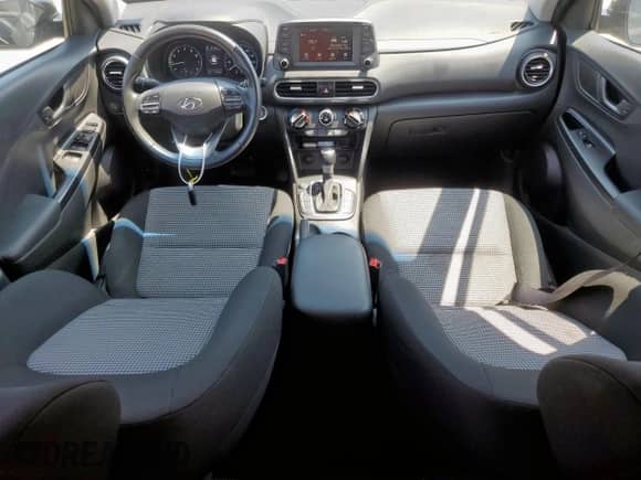 2021 Hyundai Kona SEL with VIN KM8K22AA4MU737489, listed as a Copart auction lot 58966225 with 37,006 mi miles and Salvage title. Bid and sale history available at DreamBid. Image 8.