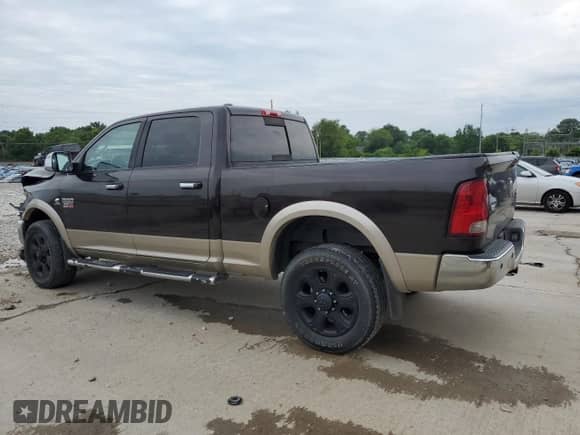 2010 Dodge 2500 SLT with VIN 3D7UT2CL5AG118168, listed as a Copart auction lot 60863934 with 294,747 mi miles and Salvage title. Bid and sale history available at DreamBid. Image 2.