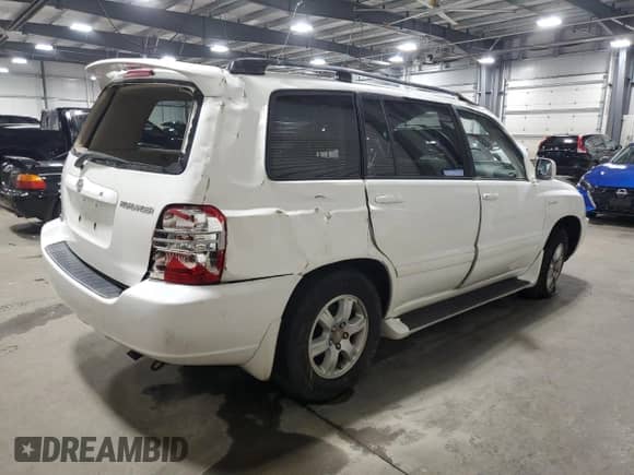 2003 Toyota Highlander Limited с VIN JTEGF21AX30080990, выставлен на аукционе Copart как лот 85268735 с пробегом Не указан миль и Списание • Salvage title. История ставок и продаж доступна на DreamBid. Изображение 3.