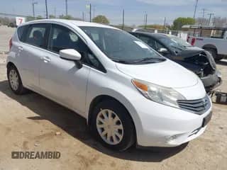 2016 Nissan Note S Plus z VIN 3N1CE2CP9GL367577, wystawiony jako IAAI lot #41837179 z przebiegiem 54 262 mil mil oraz . Historia ofert i sprzedaży dostępna na DreamBid. Obrazek 1.